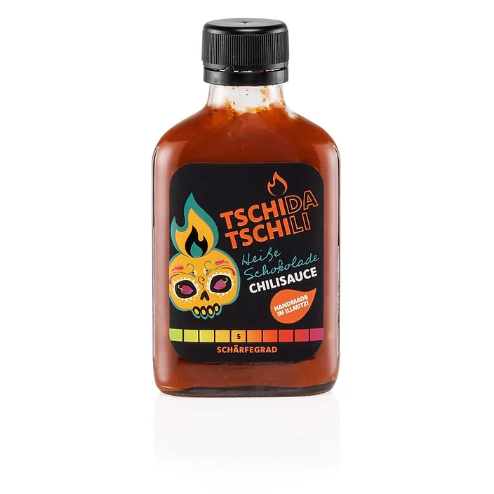 Heiße Schokolade Chilisauce mit Habanero Chocolate im 100-g-Glas