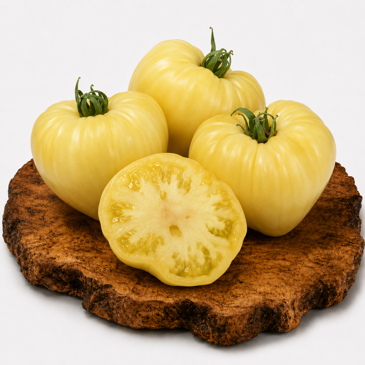 Weißes Ochsenherz - Tomatenpflanze