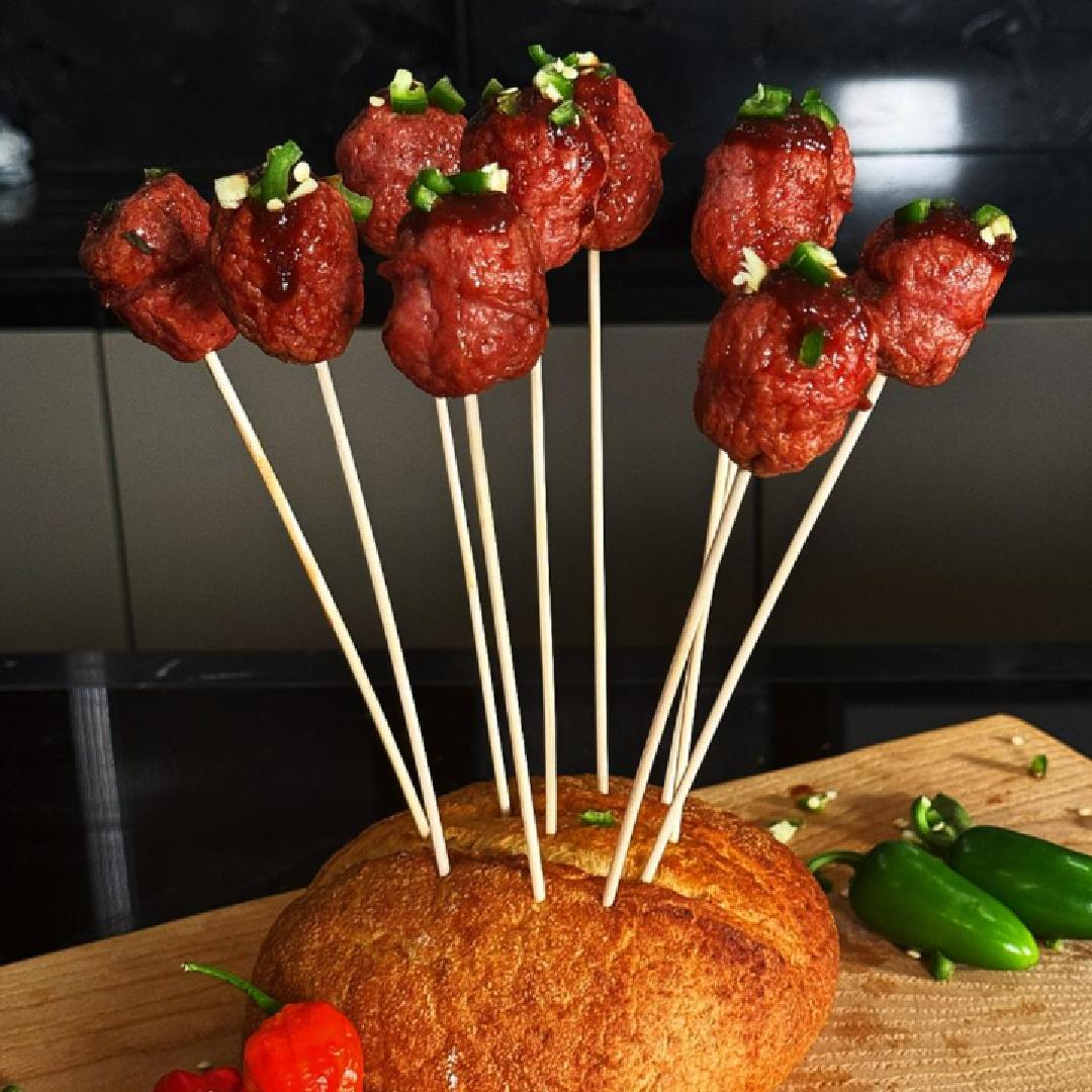 Leberkäse Cakepops