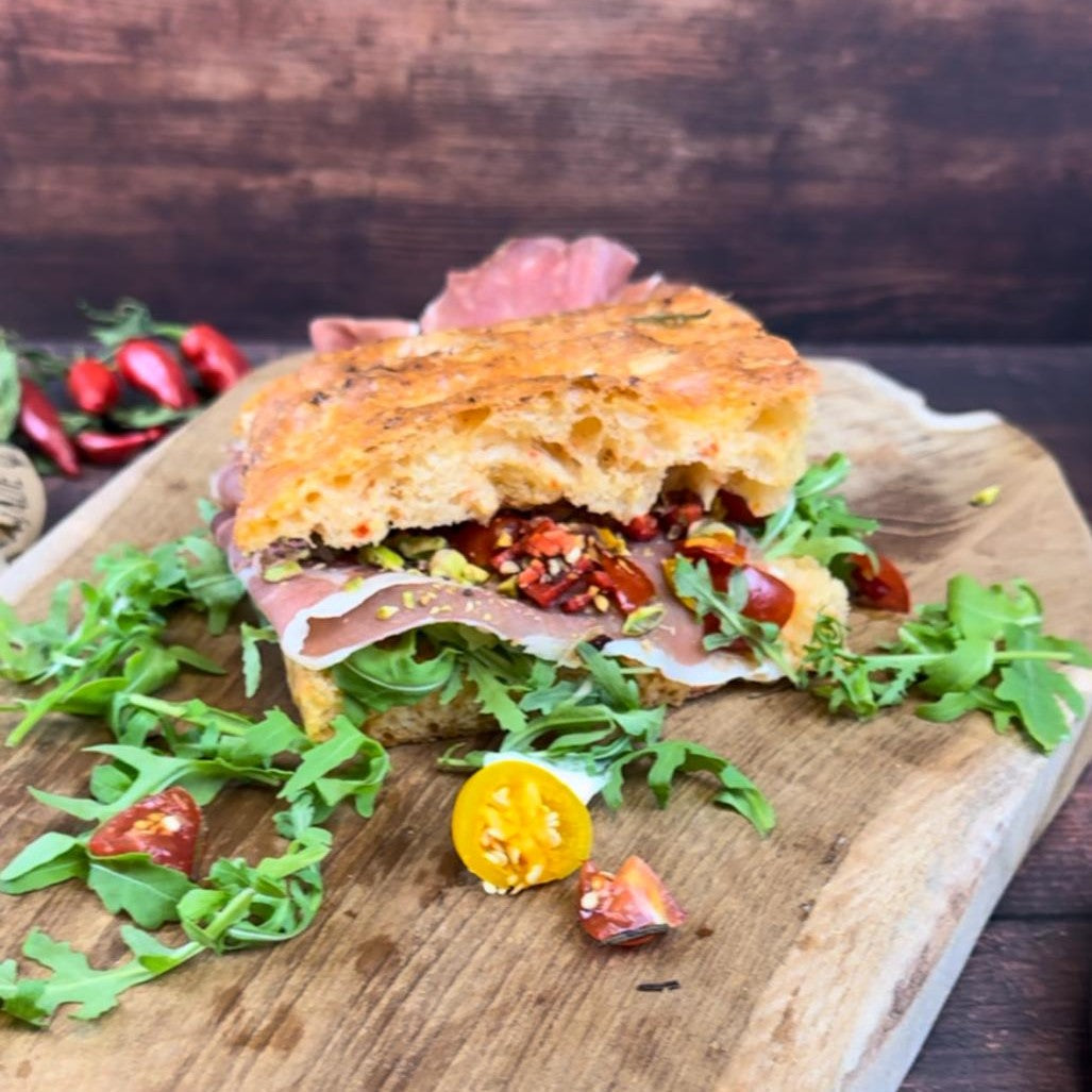 gefüllte Foccacia
