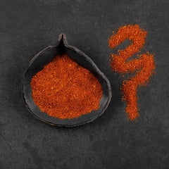 Fein gemahlener Blend aus roten Chilisorten aus dem Burgenland