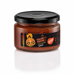 Handgemachte Tomaten-Chipotle-Salsa im 195-g-Glas